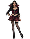 Déguisement vampire sexy baroque femme