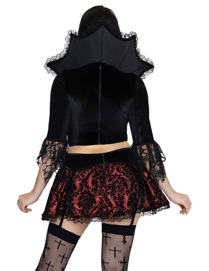 Déguisement vampire sexy baroque femme