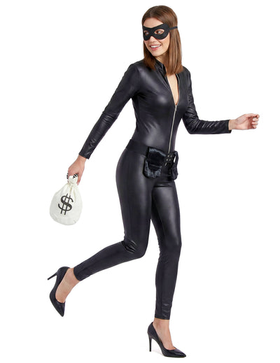 Déguisement voleuse masquée sexy femme