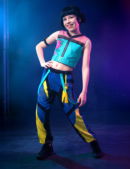 Карнавален костюм Zoey Kpop Demon Hunter™ за момиче 