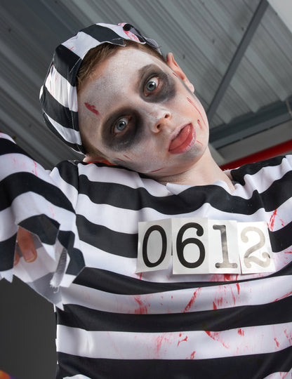 Хелоуин момче на зомбито прикриване