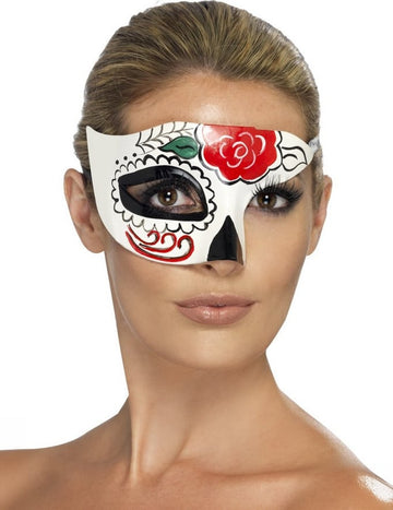 Половин Хелоуин маска за възрастни