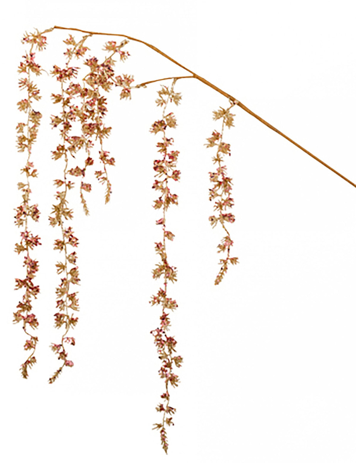 Descente de branches pour décoration féerique rose gold à paillettes
