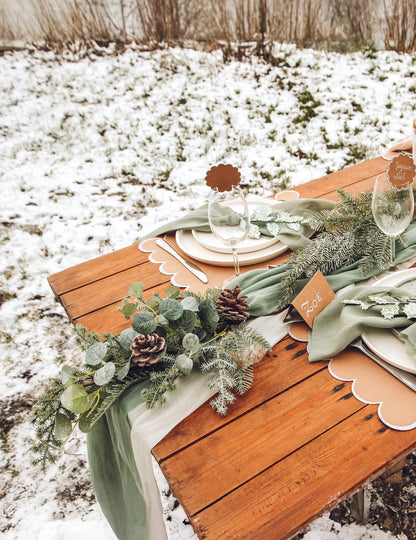 Гирляндa от смърч и евкалипт 53 cm 