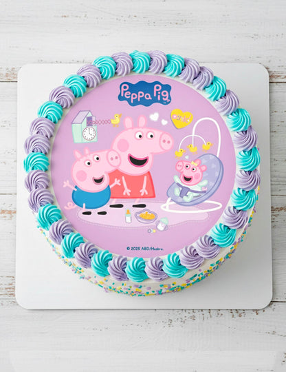 Ядлив диск за торта Peppa Pig™ New Baby 20 см