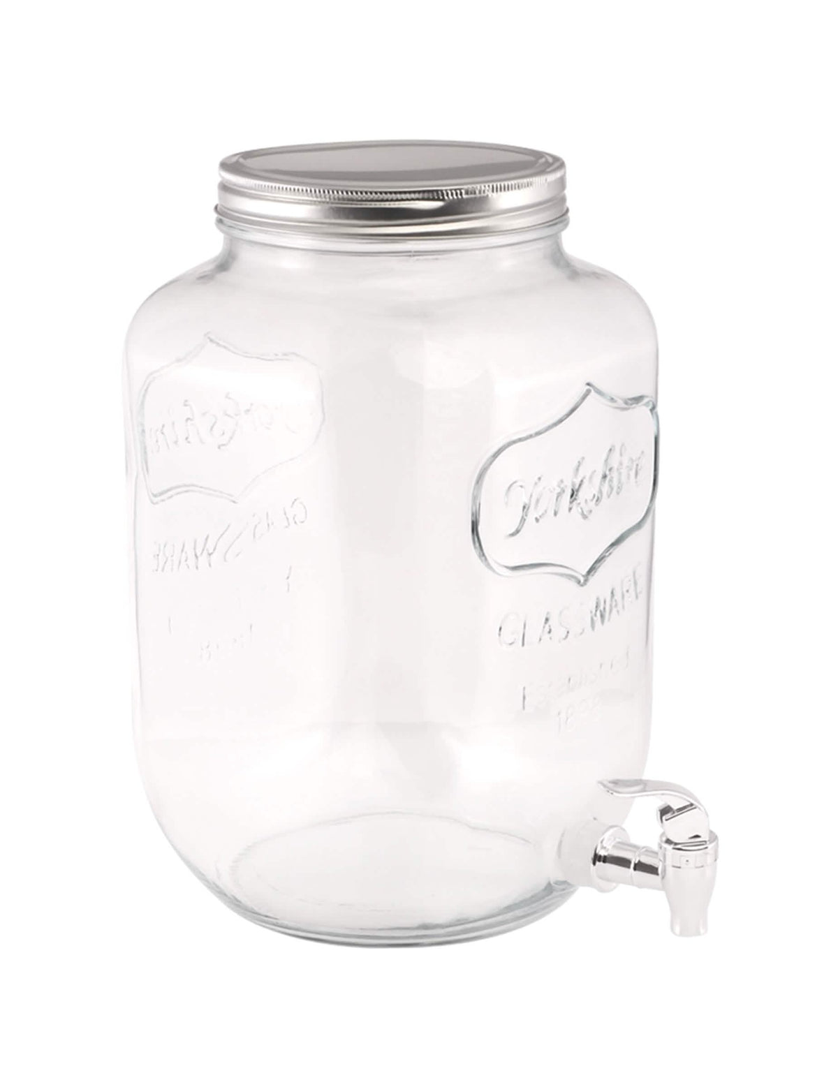Стъклен диспенсър за напитки 8L