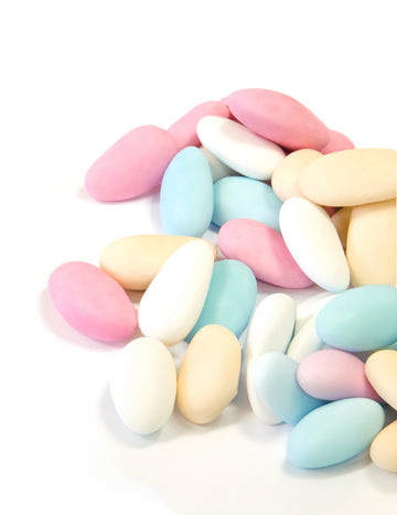 Dragées на многоцветни бадеми 500 gr