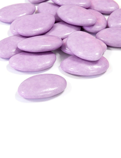 Драже с шоколад в лилав цвят 500 г за първо причастие 