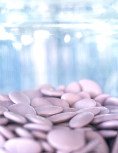 Драже с шоколад в лилав цвят 500 г за първо причастие 