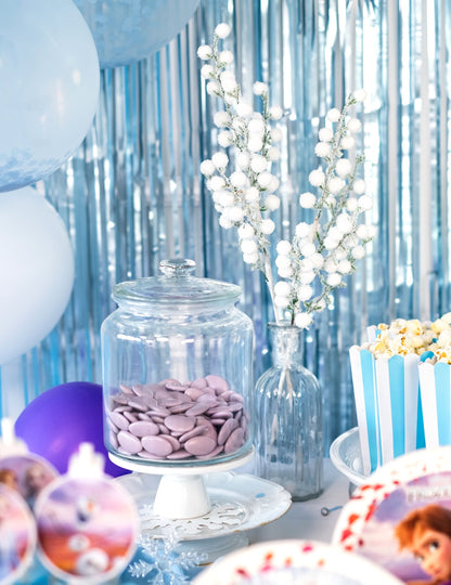 Драже с шоколад в лилав цвят 500 г за първо причастие 