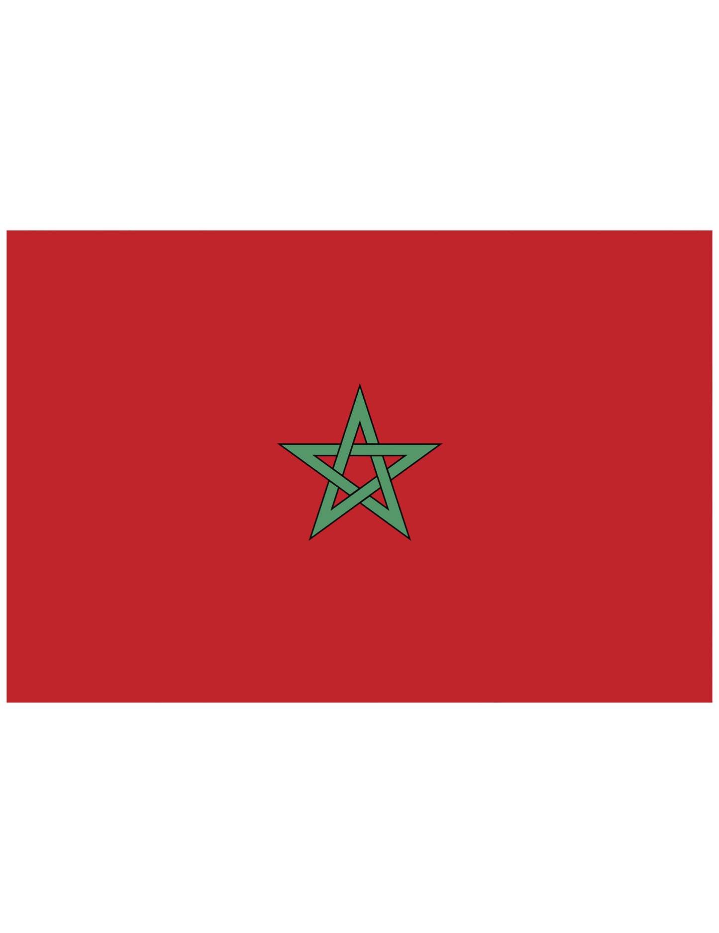 Подкрепете флаг Morocco 90 x 150 cm