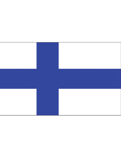 Drapeau supporter Finlande 90 X 150 cm