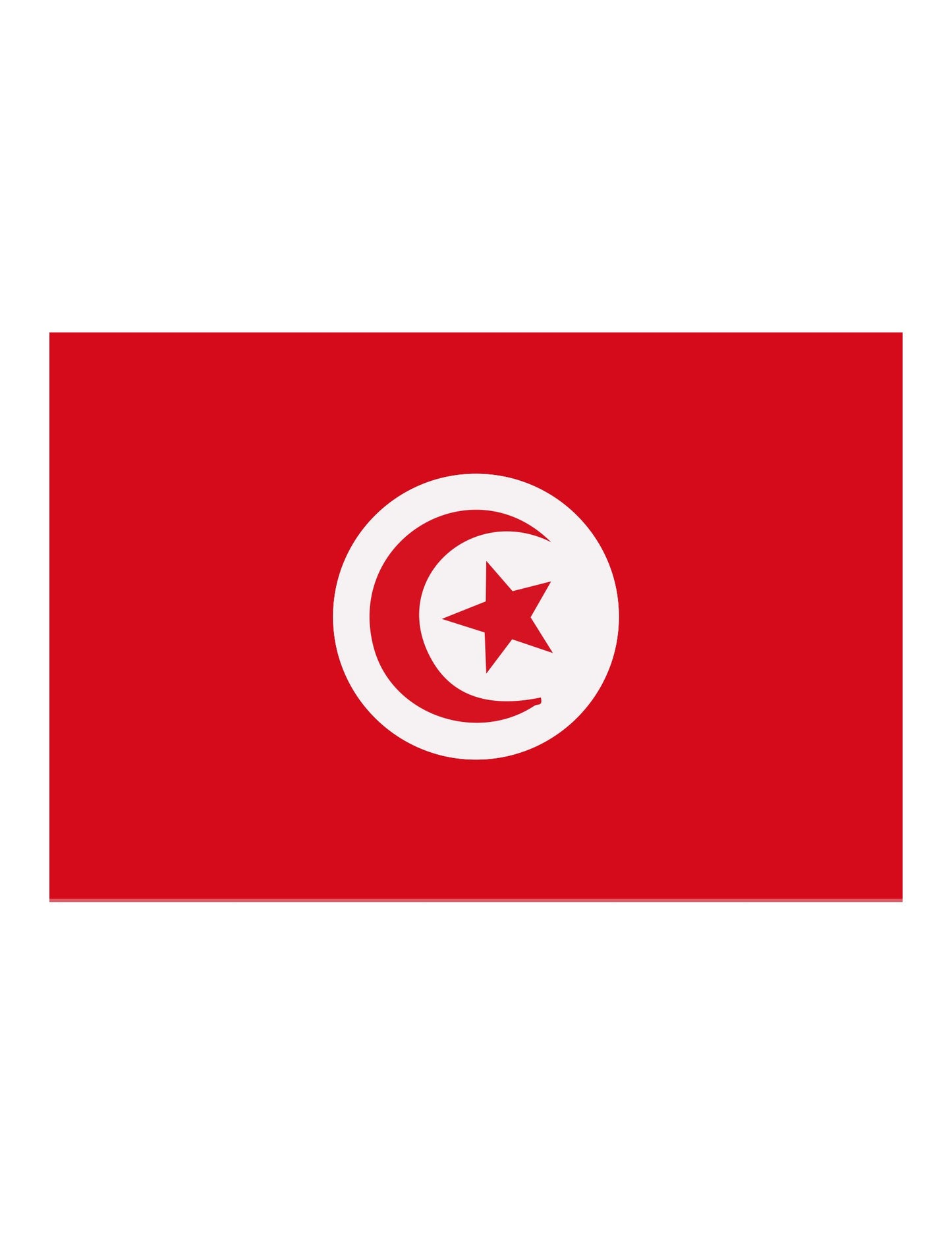 Флаг на Тунис за фенове 90 x 150 cm