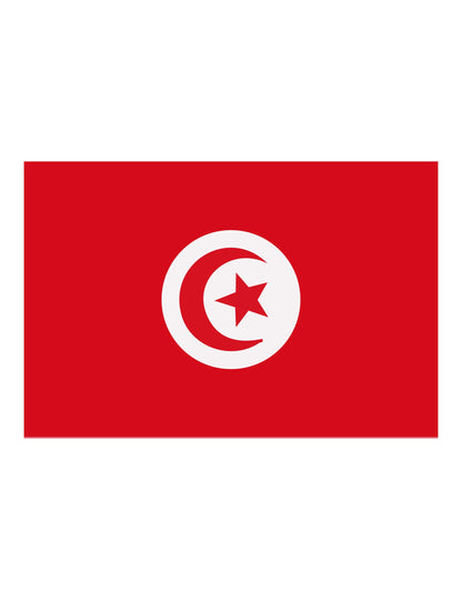 Флаг на Тунис за фенове 90 x 150 cm