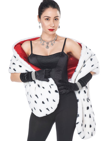 Възрастен далматински фалшив шал