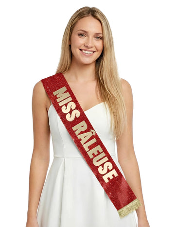 Лъскав шал Miss Râleuse 