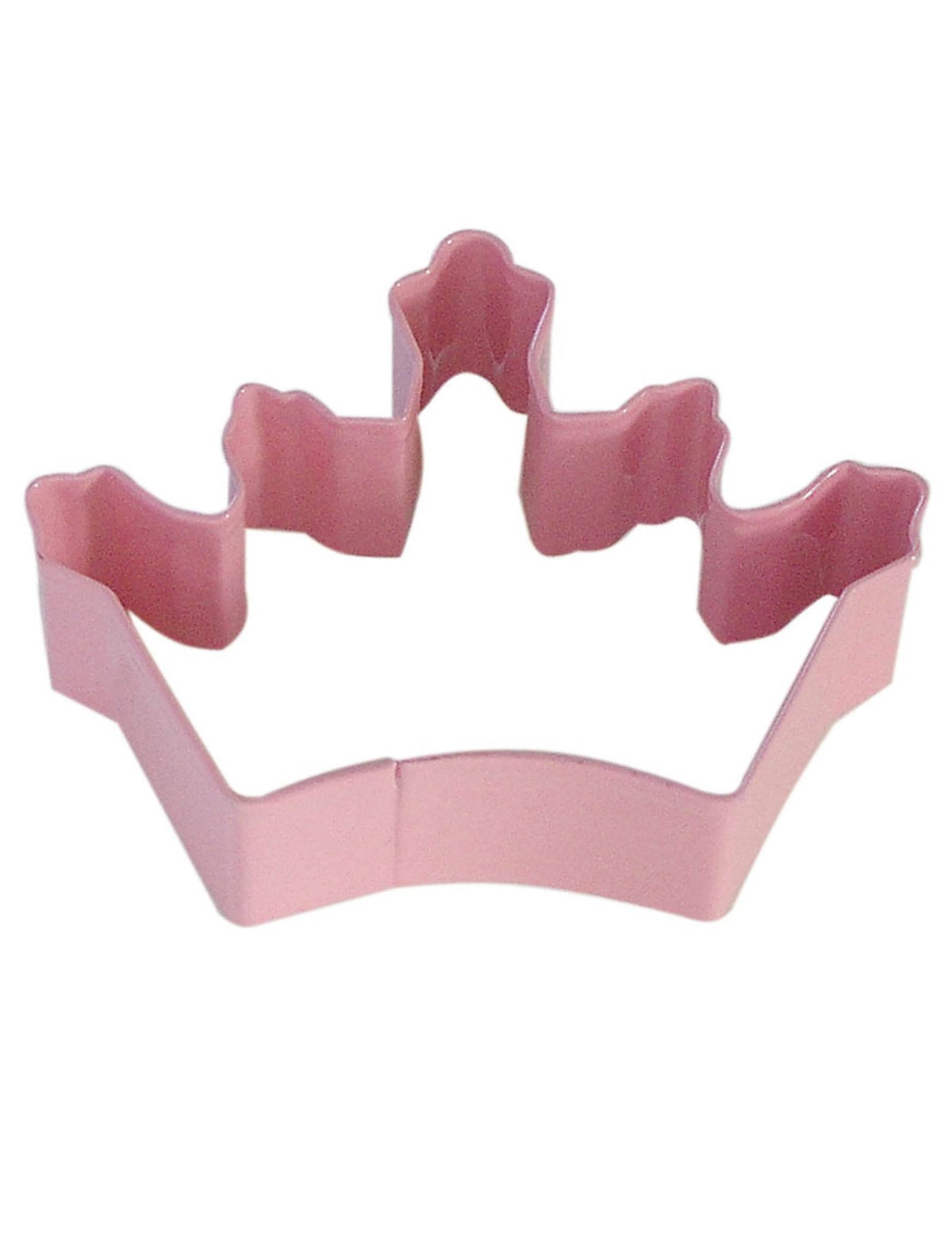 Vue de face de l'emporte-pièce couronne princesse pour pâtisserie