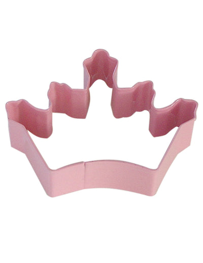 Vue de face de l'emporte-pièce couronne princesse pour pâtisserie