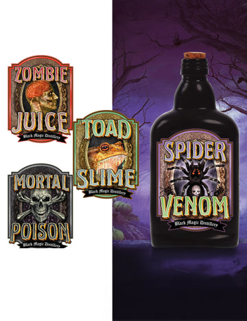 Етикет за отрова 9 x 11 cm