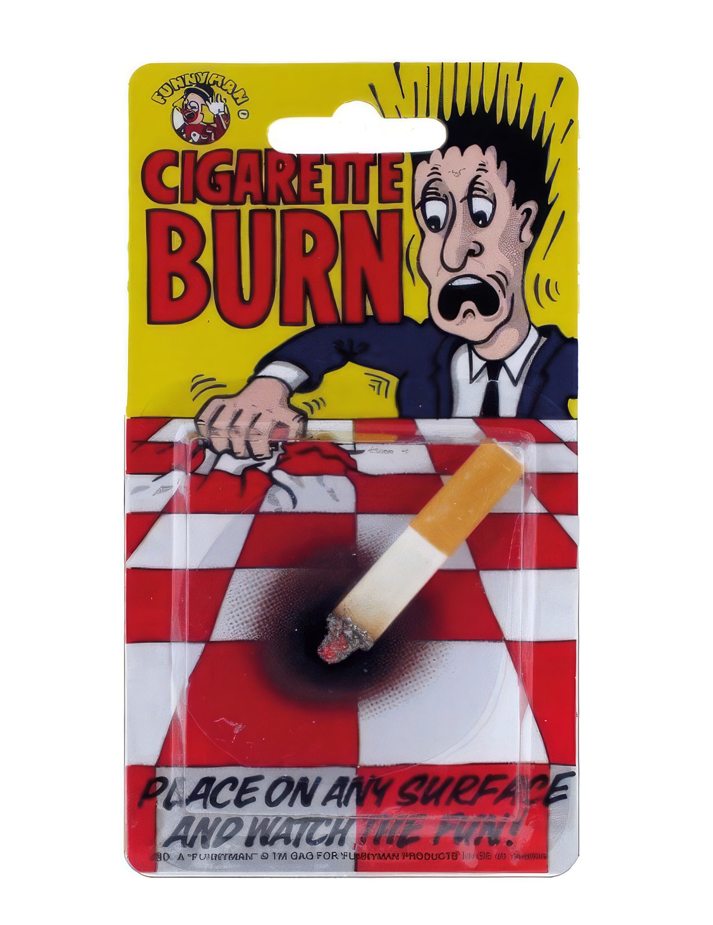 Фалшива цигара с изгаряне - шеги и трикове 