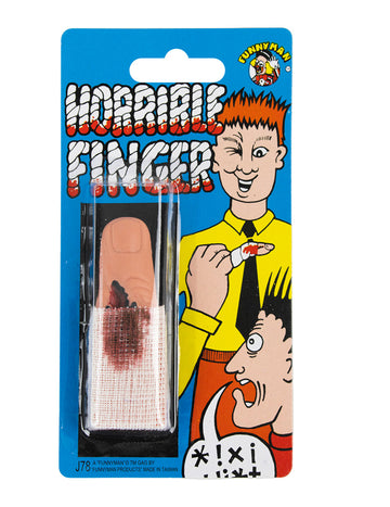 Фалшив окървавен пръст - шеги и трикове 