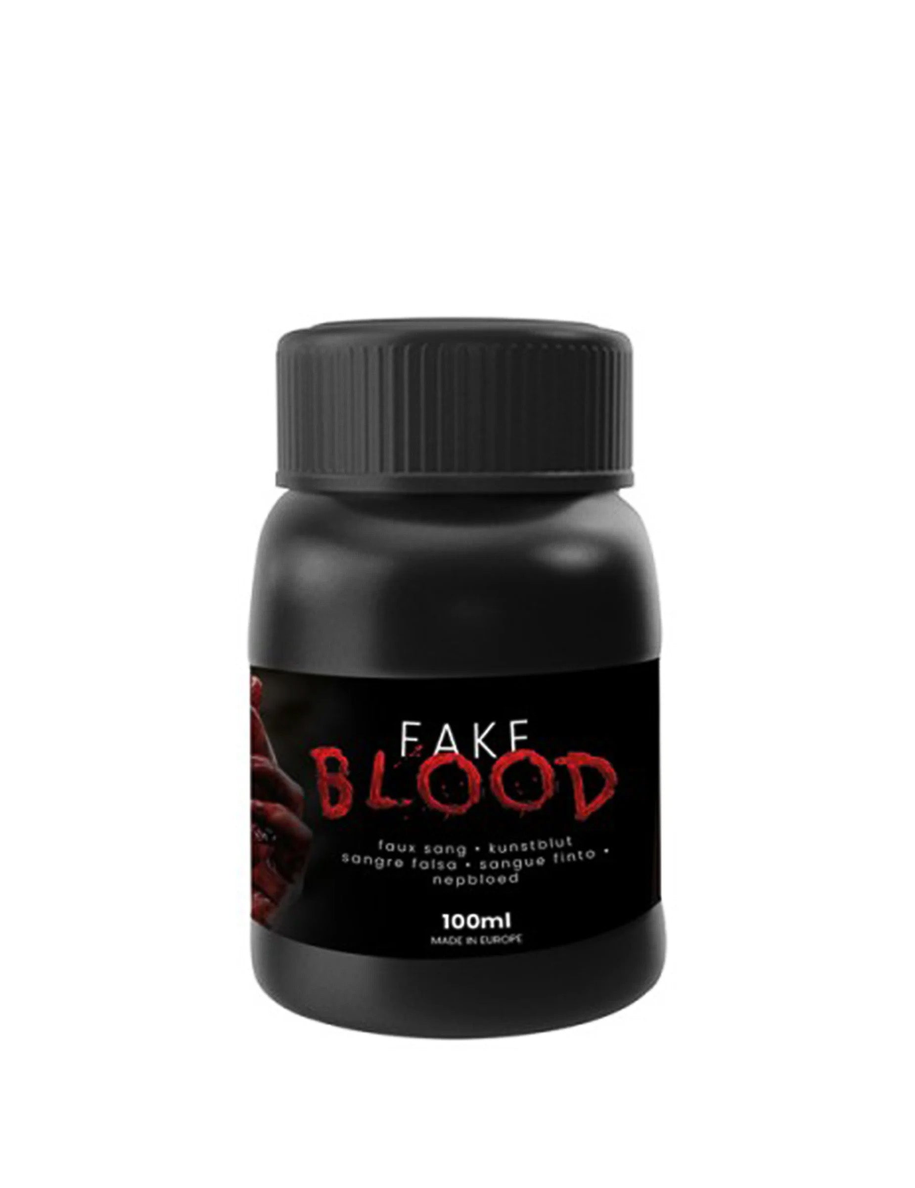 Flacon du faux sang qualité effets spéciaux rouge foncé 100 ml