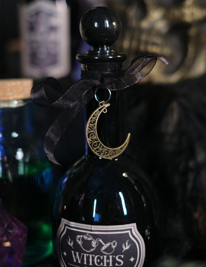 Вещица Черна вълшебна флакон 19,5 см