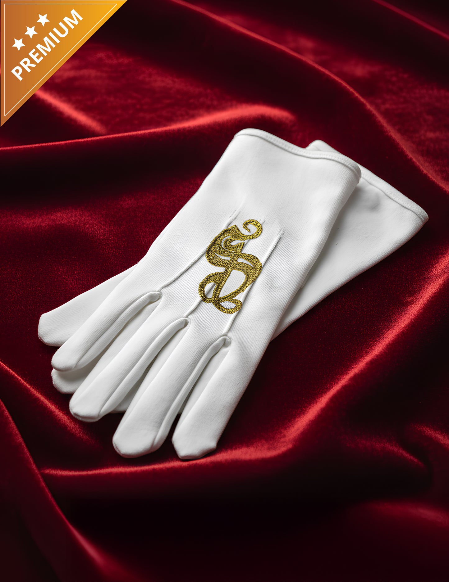 Луксозни бродирани ръкавици „Свети Никола“ за възрастни