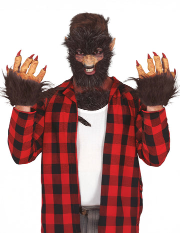 Ръкавици от кожа на върколак за възрастни