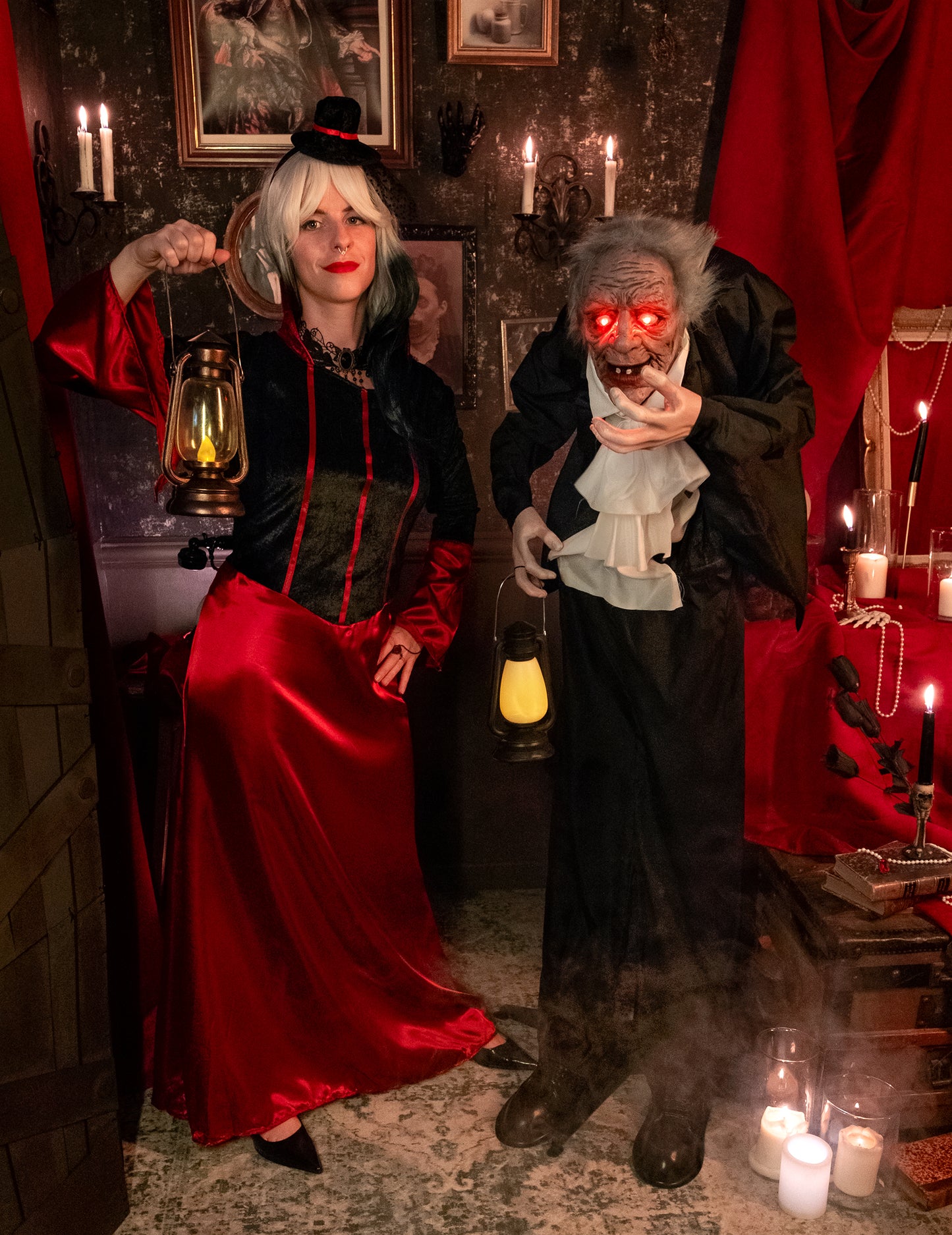 Прокълнат пазител с фенер 158 cm