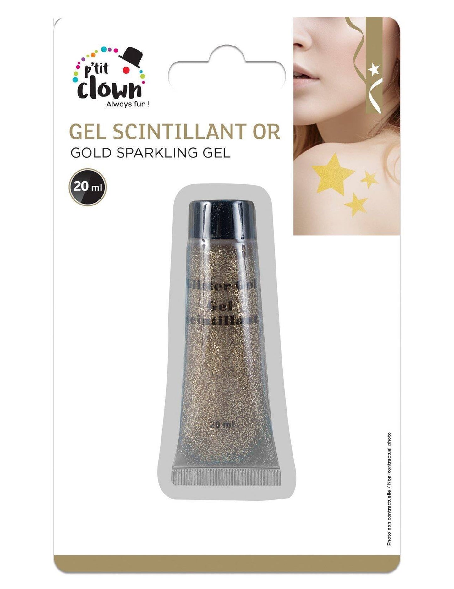 Златен блясък гел 20 ml