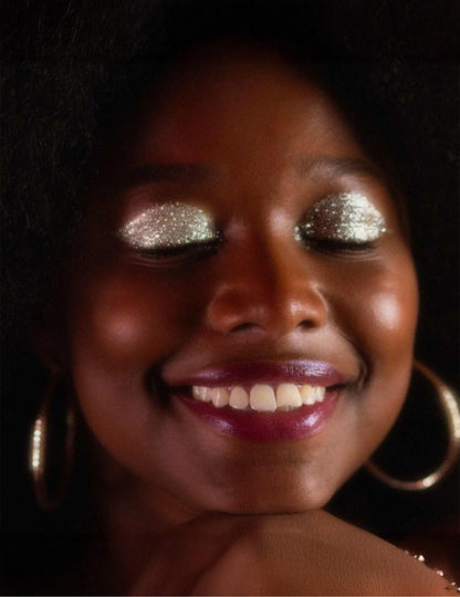 Сребрист брокатен гел Runway Si si la paillette 10 ml 