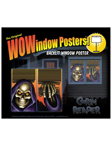 Прозорец за декорация на Хелоуин 36x60см