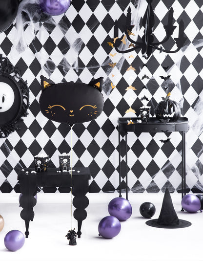 Метална златна прилеп Гарланд 150 х 11 см 150 см