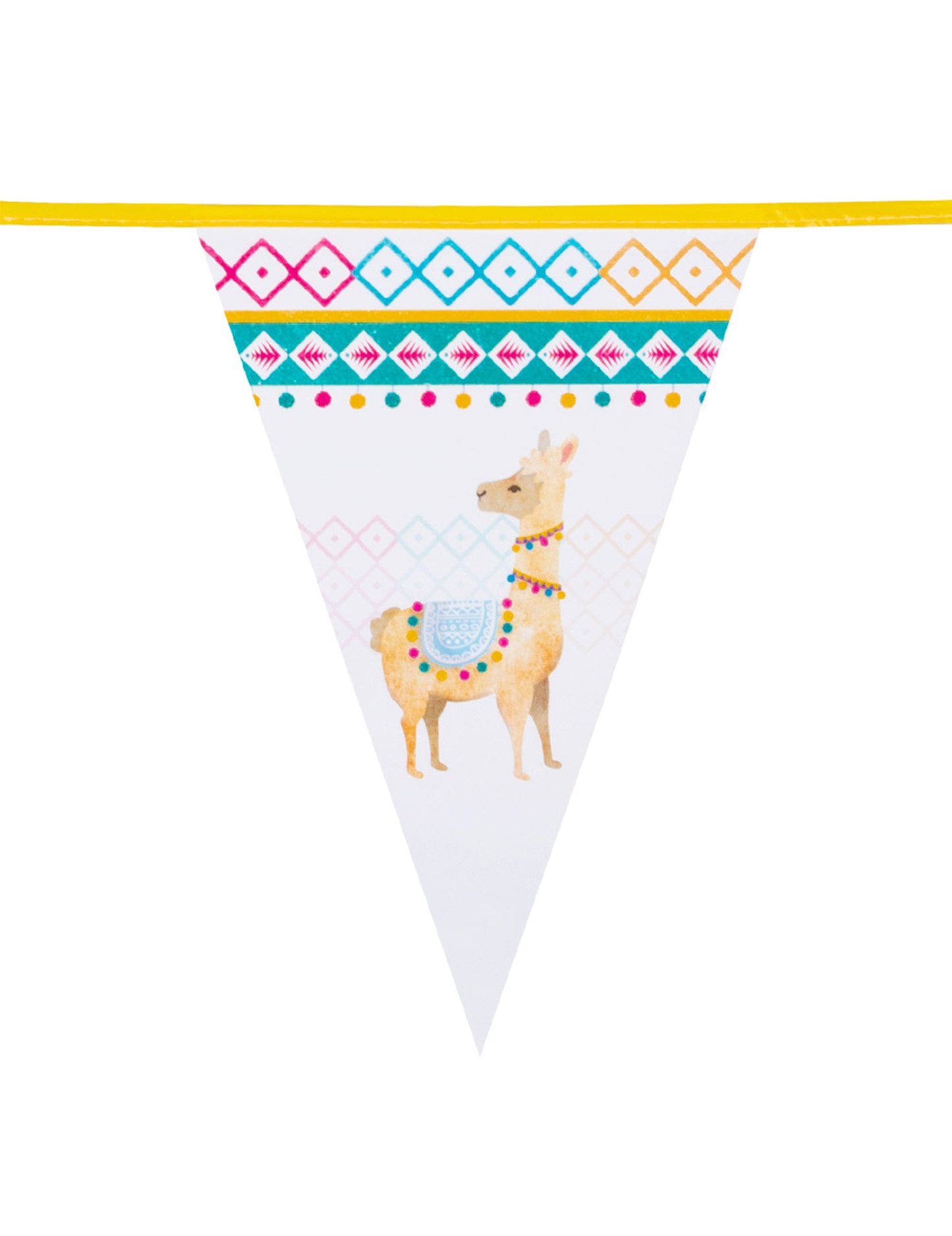 Гарланд от бяла лама пластмасови пеналта 30 x 20 cm 6m 6m 6m