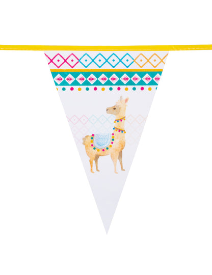 Гарланд от бяла лама пластмасови пеналта 30 x 20 cm 6m 6m 6m