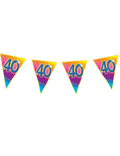 Décoration de salle Anniversaire 40 ans