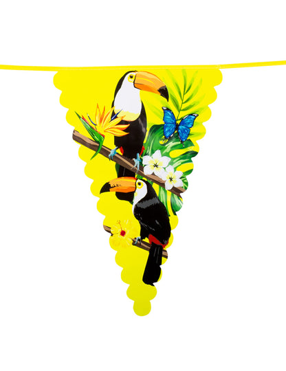 Toucan пластмасови знамена 45 x 30 cm 6 m