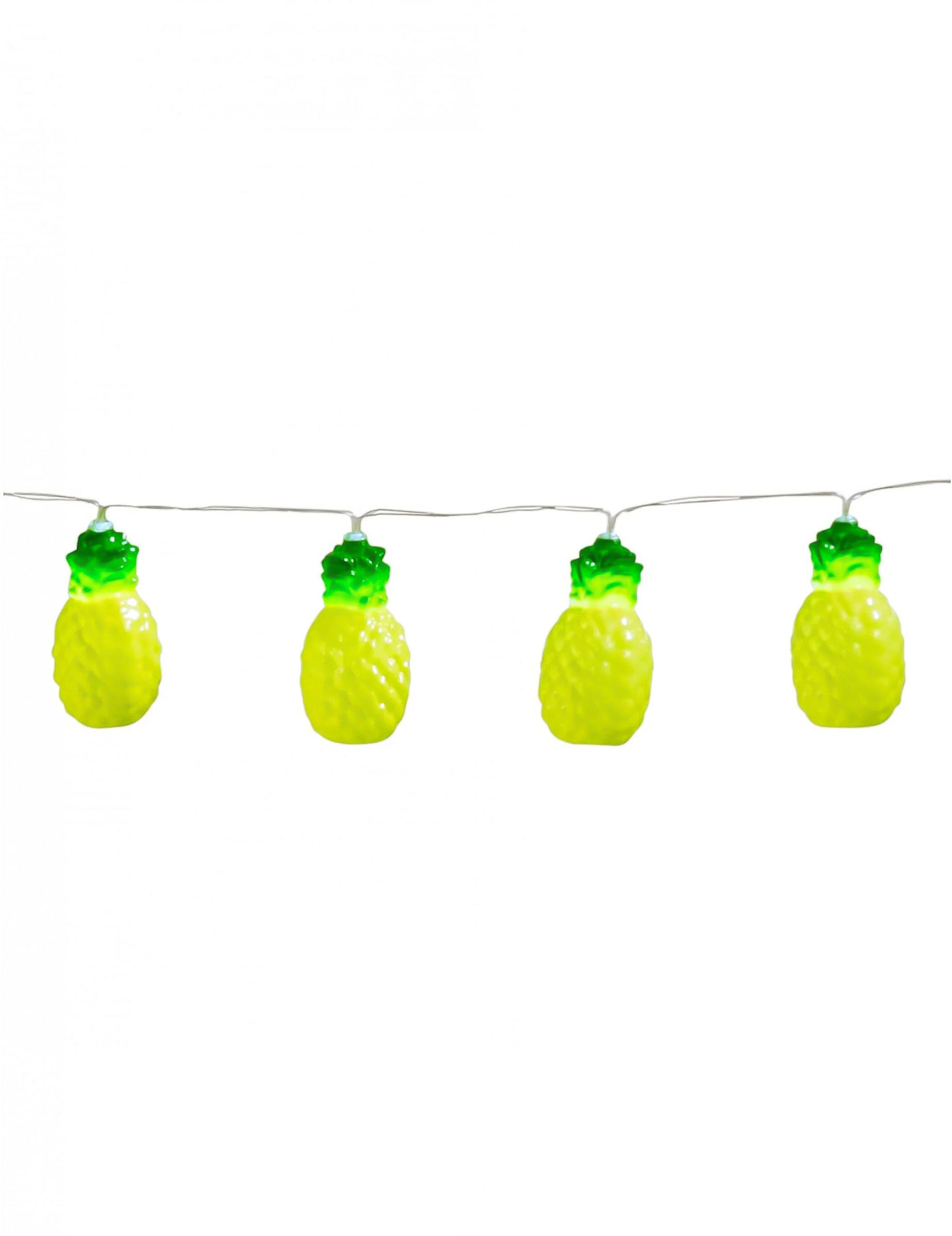 Guirlande lumineuse ananas pour décoration jaune et vert