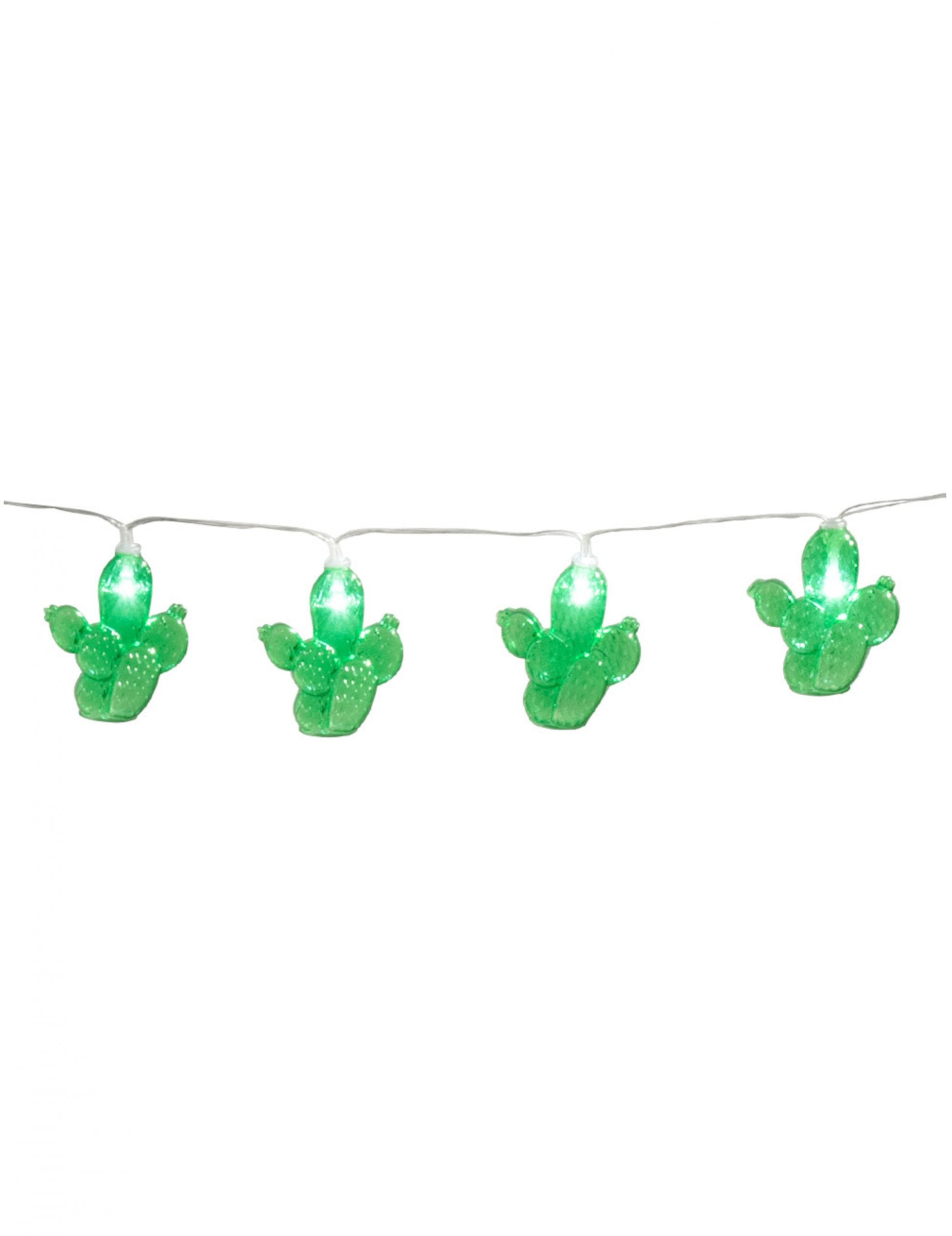 Guirlande lumineuse cactus pour décoration verte
