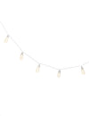 Guirlande lumineuse et sonore Halloween effrayante pour décoration blanche