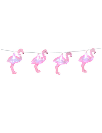 Guirlande lumineuse flamants roses rose et brillante