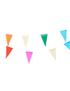 Guirlande de fanions multicolore en papier pour fête