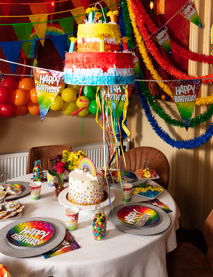 Оранжева PVC гирлянда 10 метра 