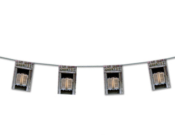 4 m салони хартиени гирлянди