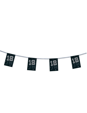 18 -години -олд VIP хартия гирлянда 4 m