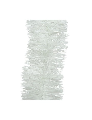 Блестяща бяла гирлянда за коледна елха 270 cm 