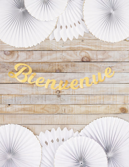 Златна гирлянда за добре дошли 1.4 м