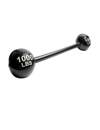 Haltère gonflable 1000 lbs pour adulte noir