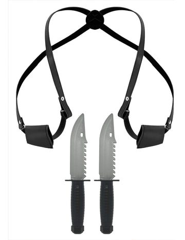 Кобур с 2 ножа за възрастни